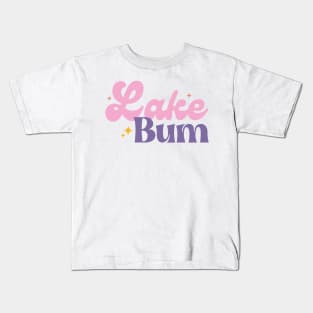 Lake Bum Summer Vacation 2023 Kids T-Shirt